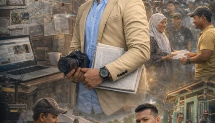 La Ode M. Murdani: Jurnalis Terbaik 2025 dalam Pengabdian Sosial di Bangka Belitung