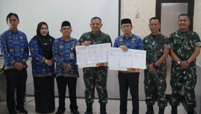 Pemkab Bangka Tengah Hibahkan Tanah 50 Hektar untuk Markas TNI AD