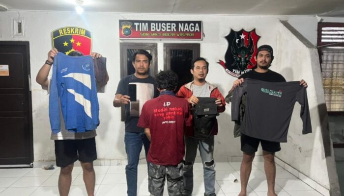 Kabur Usai Gasak HP Mahasiswa di Warkop, Pria Asal Lahat Diciduk di Pelabuhan Tanjung Kalian