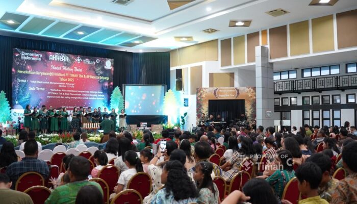 PT Timah Tbk Gelar Natal Oikumene, Salurkan Bantuan ke Sejumlah Gereja