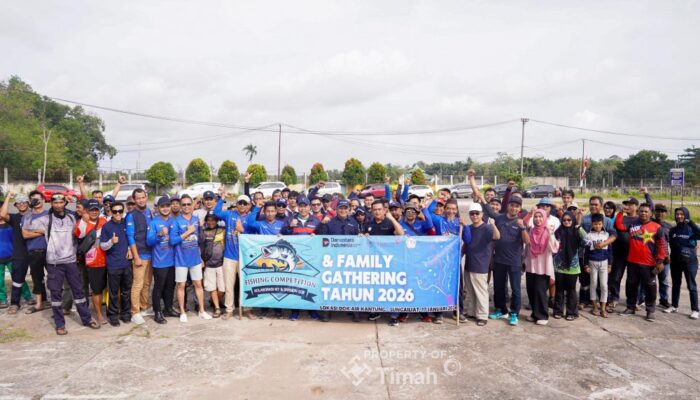 Ratusan Karyawan PT Timah Ikuti Fishing Competition 2026 di Sungailiat