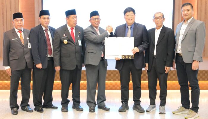 Belum Sehari Dilantik, BUMD Babel Sudah Teken Kerja Sama dengan Perusahaan Tiongkok