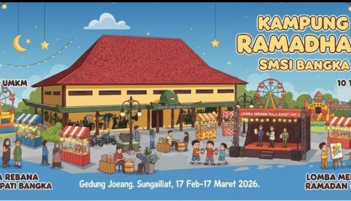SMSI Bangka Siap Gelar Kampung Ramadan 2026, Libatkan UMKM Lokal