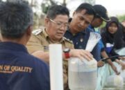 Pemkab Bangka Tengah Tebar 25.200 Benur Vaname, Dorong Produktivitas Perikanan Budidaya