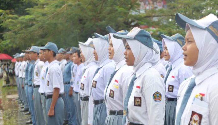 Persiapan Seleksi Paskibraka 2026, Pemkot Pangkalpinang Gelar Latihan