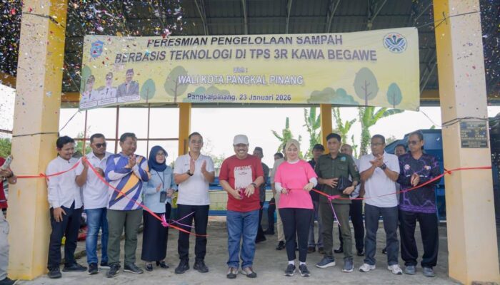 Sempat Terbengkalai, TPS3R Kawa Begawe Dibuka Lagi untuk Tekan Sampah 100 Ton per Hari