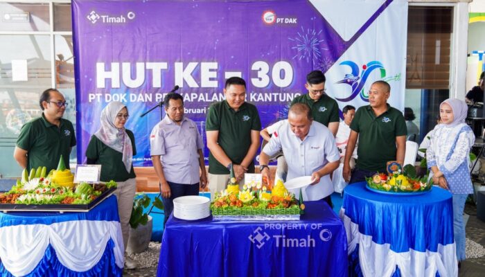 Tiga Dekade Berkiprah, PT DAK Terus Berkembang Dukung Industri Maritim Nasional