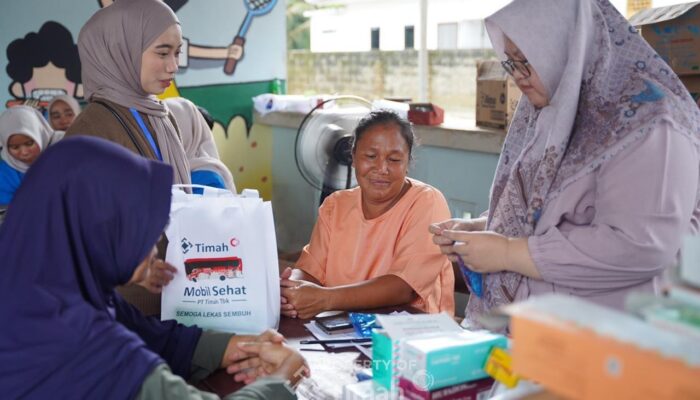 Mobil Sehat PT Timah Jangkau 56 Desa, Lebih dari 7.000 Warga Terlayani