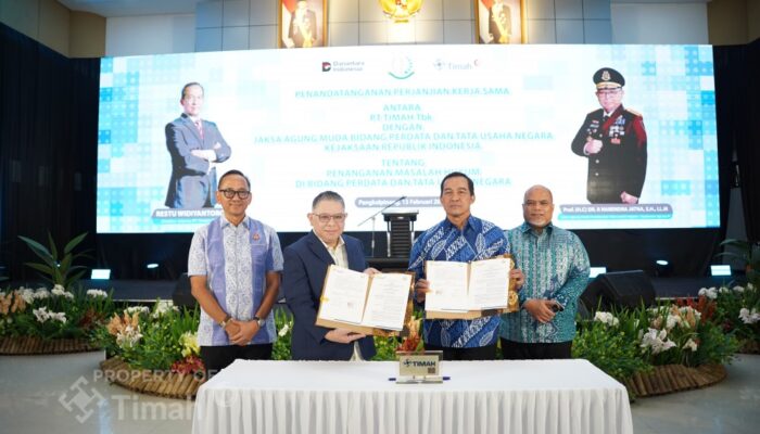 PT Timah Tbk Teken Perjanjian Kerja Sama dengan Jamdatun Kejaksaan RI