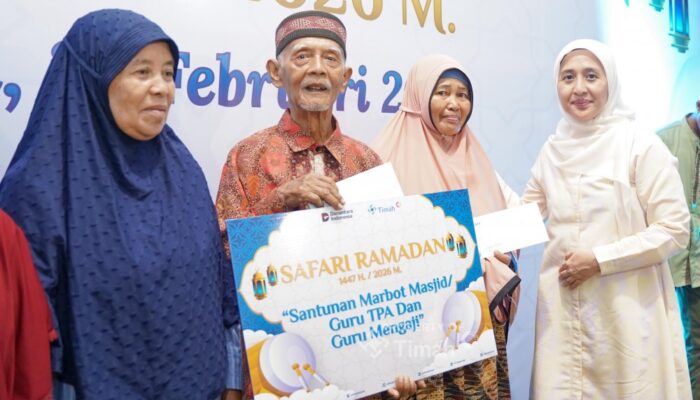 PT Timah Tbk Salurkan Bantuan untuk Guru Ngaji dan Marbot di Bangka