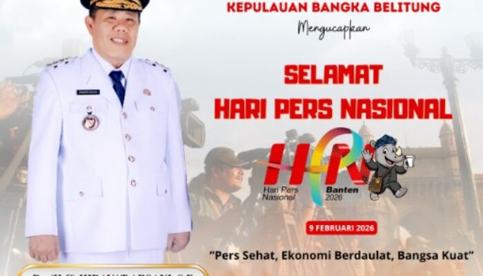 Momentum HPN 2026, Hidayat Arsani Ajak Insan Pers Babel Perkuat Sinergi