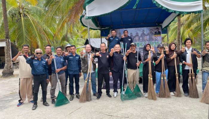 Dukung Arahan Presiden Prabowo, DLH Bangka Siap Hijaukan Pantai SMSI Melalui Siber Green Day