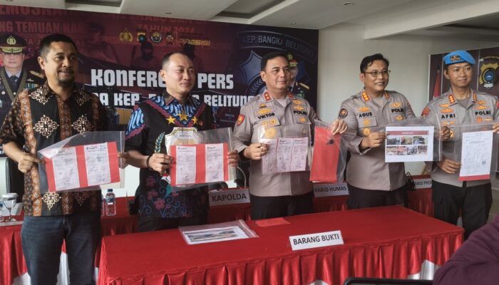 Polda Babel Tetapkan Tiga Tersangka Kasus Tambang Ilegal Pemali