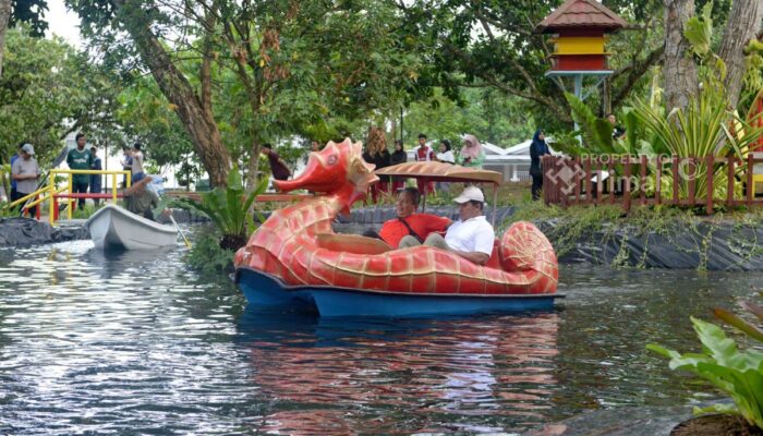 Resmi Dibuka! PT Timah Hadirkan Taman Bermain Anak dan Danau Rekreasi di Pangkalpinang
