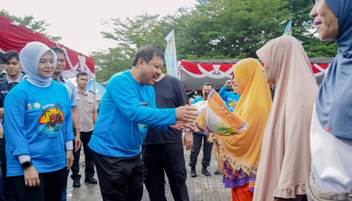 Wali Kota Pangkalpinang Apresiasi Bakti Sosial IKM Babel, 400 KK Terima Sembako