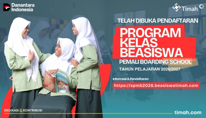 PT Timah Buka Pendaftaran Kelas Beasiswa 2026 di SMAN 1 Pemali