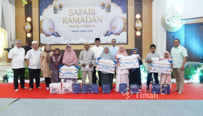 Safari Ramadan PT Timah di Mentok: Guru Ngaji, Marbot dan Tahfiz Al-Qur’an Terima Bantuan