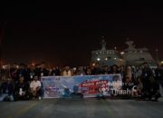 Mudik Gratis Jalur Laut, PT Timah Bersama TNI AL Berangkatkan Ribuan Pemudik ke Bangka Belitung
