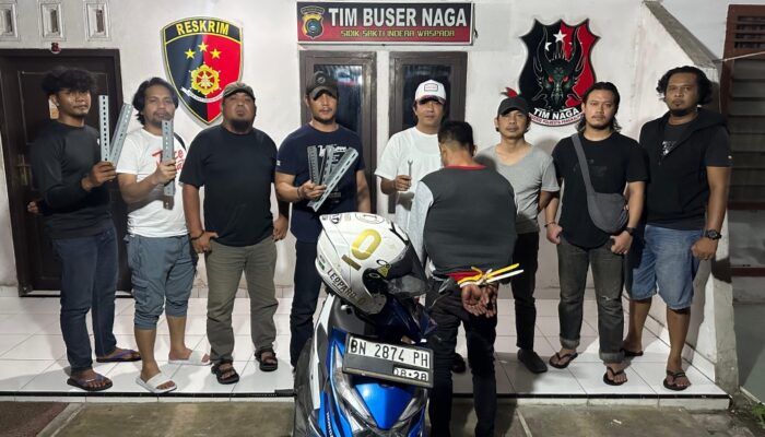 Diteriaki Warga Saat Beraksi, Pencuri Gudang di Pangkalpinang Tak Berkutik