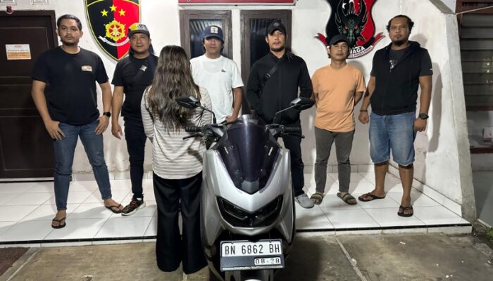 Buser Naga Ringkus 3 Pelaku Penggelapan NMax di Pangkalpinang, Motor Digadai Lalu Dijual
