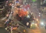 Ribuan Lampu Api Likur Terangi Balunijuk, Tradisi Malam Idulfitri Ini Bikin Takjub Warga