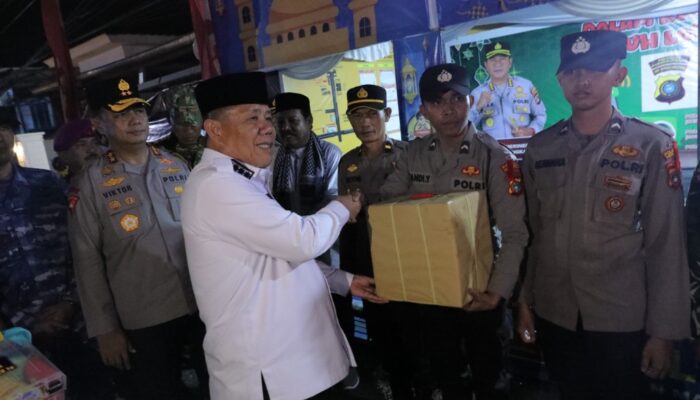 Pantau Pos Pengamanan hingga Tengah Malam, Gubernur Babel Pastikan Kamtibmas Idulfitri Aman