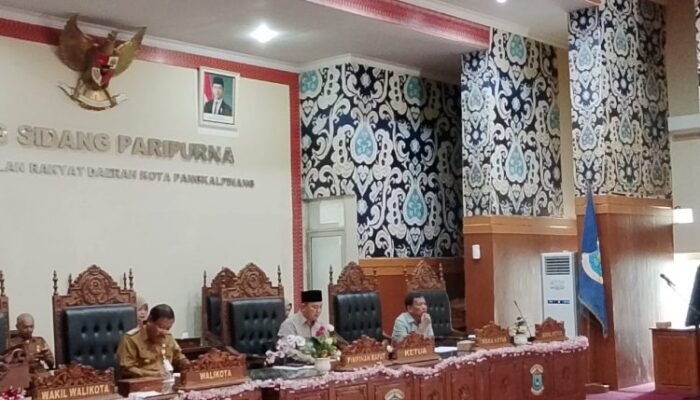 Wali Kota Saparudin Paparkan Kinerja 2025 di Rapat Paripurna DPRD