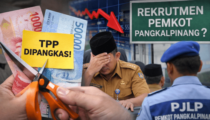 Pangkas TPP ASN karena Defisit, Pemkot Pangkalpinang Malah Rekrut Pegawai Baru