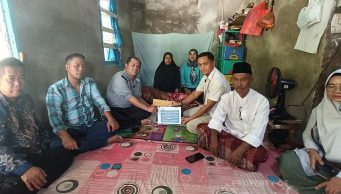 PT Timah Bantu Biaya Pengobatan Warga Karimun Penderita Kanker Tulang, Hasan Terbaring Karena Keterbatasan Biaya