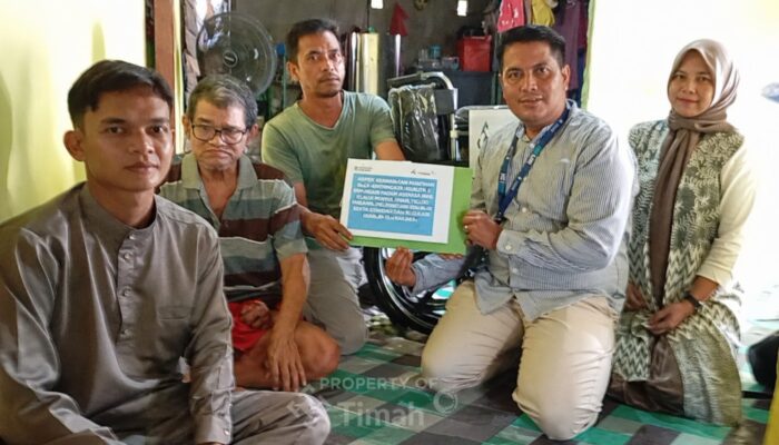 Terbaring 5 Tahun Akibat Stroke, Kadir Kini Bisa Bergerak Berkat Bantuan Kursi Roda PT Timah