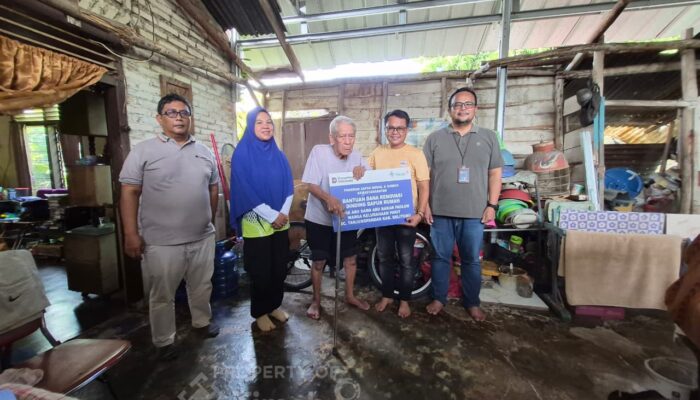 PT Timah Renovasi Rumah Warga Belitung, Abu Samah Kini Tinggal Lebih Nyaman