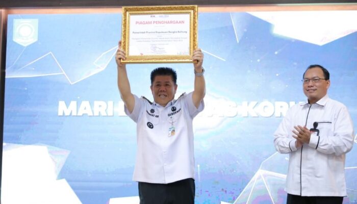 Diterpa Isu Liar, Hidayat Arsani Justru Buktikan Prestasi: Babel Raih Penghargaan Anti Korupsi dari KPK