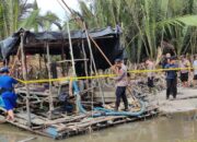Polres Bangka Tertibkan Tambang Ilegal di Jada Bahrin, Sejumlah Ponton Dipasangi Garis Polisi