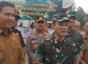 Pangdam II/Sriwijaya Tinjau Lahan Yonif di Rebo, Bupati Bangka Harap Segera Terwujud