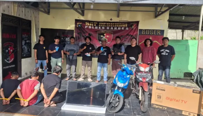 Tiga Pelaku Pencurian Rumah di Baturusa Dibekuk, Satu Residivis