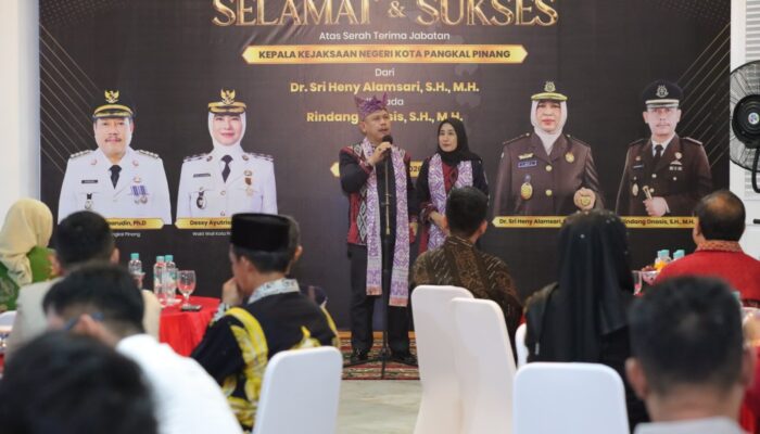 Pemkot Pangkalpinang Sambut Kajari Baru Rindang Onasis, Perkuat Sinergi Forkopimda