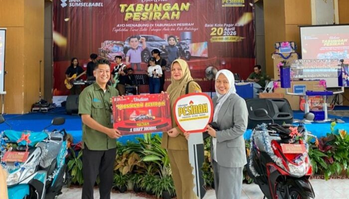 Ratusan Warga Padati Balai Kota Pagar Alam, Antusias Ikuti Undian Tabungan Pesirah BSB