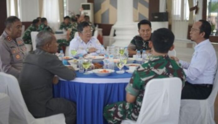 Pangdam II/Sriwijaya Tinjau KDKMP Kurau Timur dan Lahan Batalion di Nibung