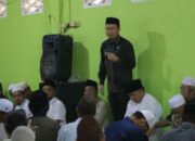 Nganggung Nujuh Hari di Desa Sungkap, Bupati Algafry Apresiasi Kebersamaan Warga