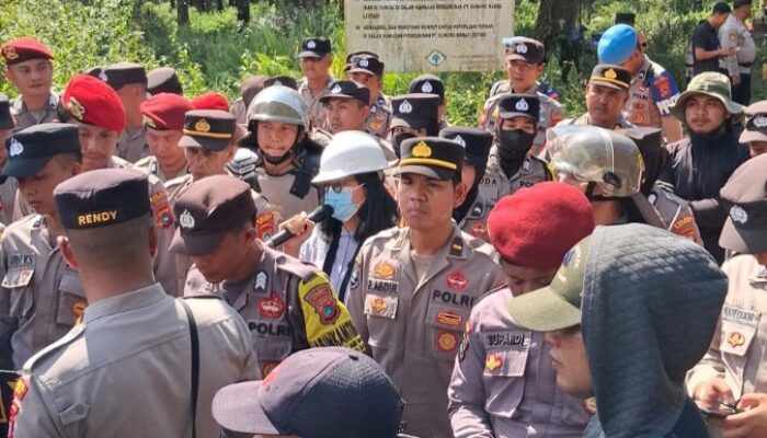Aksi Damai di PT GML, Warga Desak Realisasi Janji Perusahaan