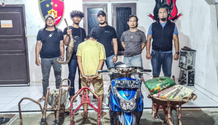Bobol Bengkel di Air Salemba, Residivis Narkoba Diciduk Polisi
