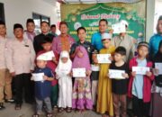 Puluhan Anak Yatim dan Dhuafa di Air Itam Terima Bantuan