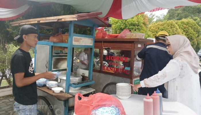 Wisma Majapahit PT Timah Jadi Magnet UMKM, Pedagang Raup Cuan Saat Pelepasan Siswa SMAN 1 Mentok