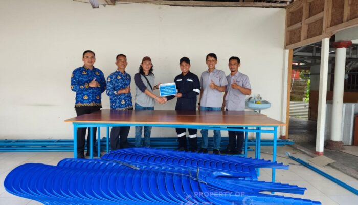 PT TIMAH Salurkan Bantuan Sarpras ke Karang Taruna Sinar Bulan, Dipakai untuk Pernikahan hingga Takziah
