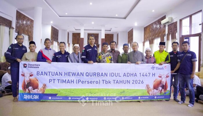 Jelang Iduladha, PT Timah Distribusikan Bantuan Hewan Kurban ke Bangka Tengah