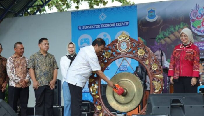 Festival Semarak Ekraf Pangkalpinang 2026 Resmi Dibuka, Angkat Kuliner Otak-otak ke Tingkat Nasional