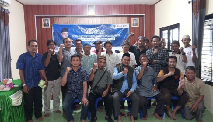 Reses DPRD Babel di Belo Laut, Warga Keluhkan Jalan dan Harga TBS Sawit