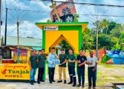 PT TIMAH Dukung Pembangunan Simpang Tanjak, Perkuat Identitas Budaya Melayu di Sawang Laut