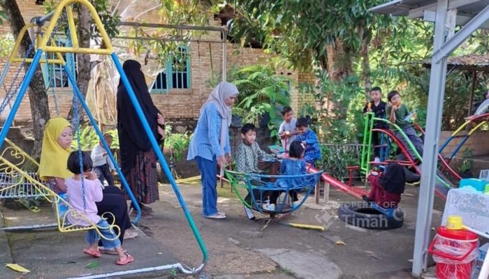 PT Timah Dukung Tumbuh Kembang Anak di Belo Laut, TK Bunaya Terima Bantuan Program TAMASYA