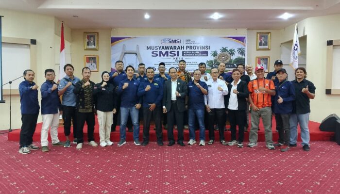 Bardian Terpilih Pimpin SMSI Babel Periode 2026-2030